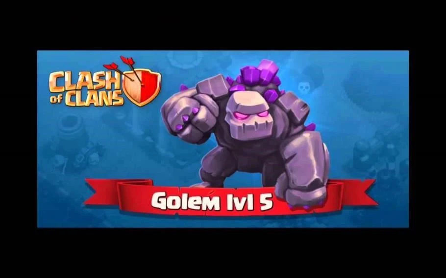 clash of clans golem level 6