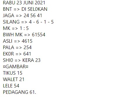 PREDIKSI singapura