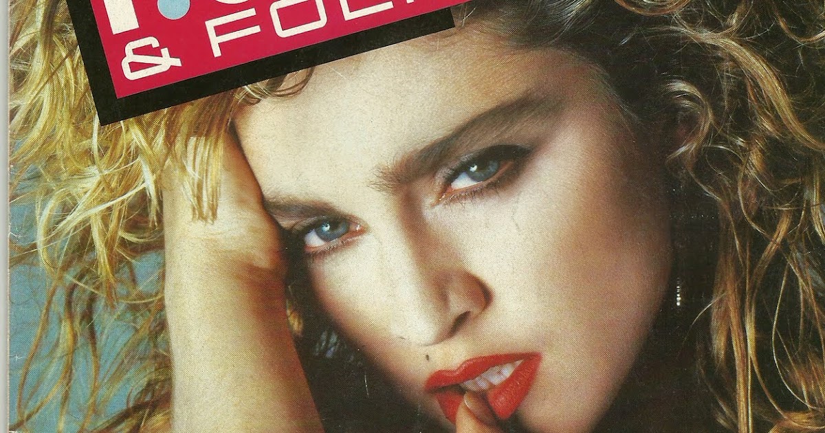 Pud Whackers Madonna Scrapbook Rock And Folk Magazine 1987