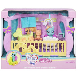 My Little Pony Rainbow Dash Newborn Cuties Playsets Little Rainbow Dash' Room G3.5 Pony