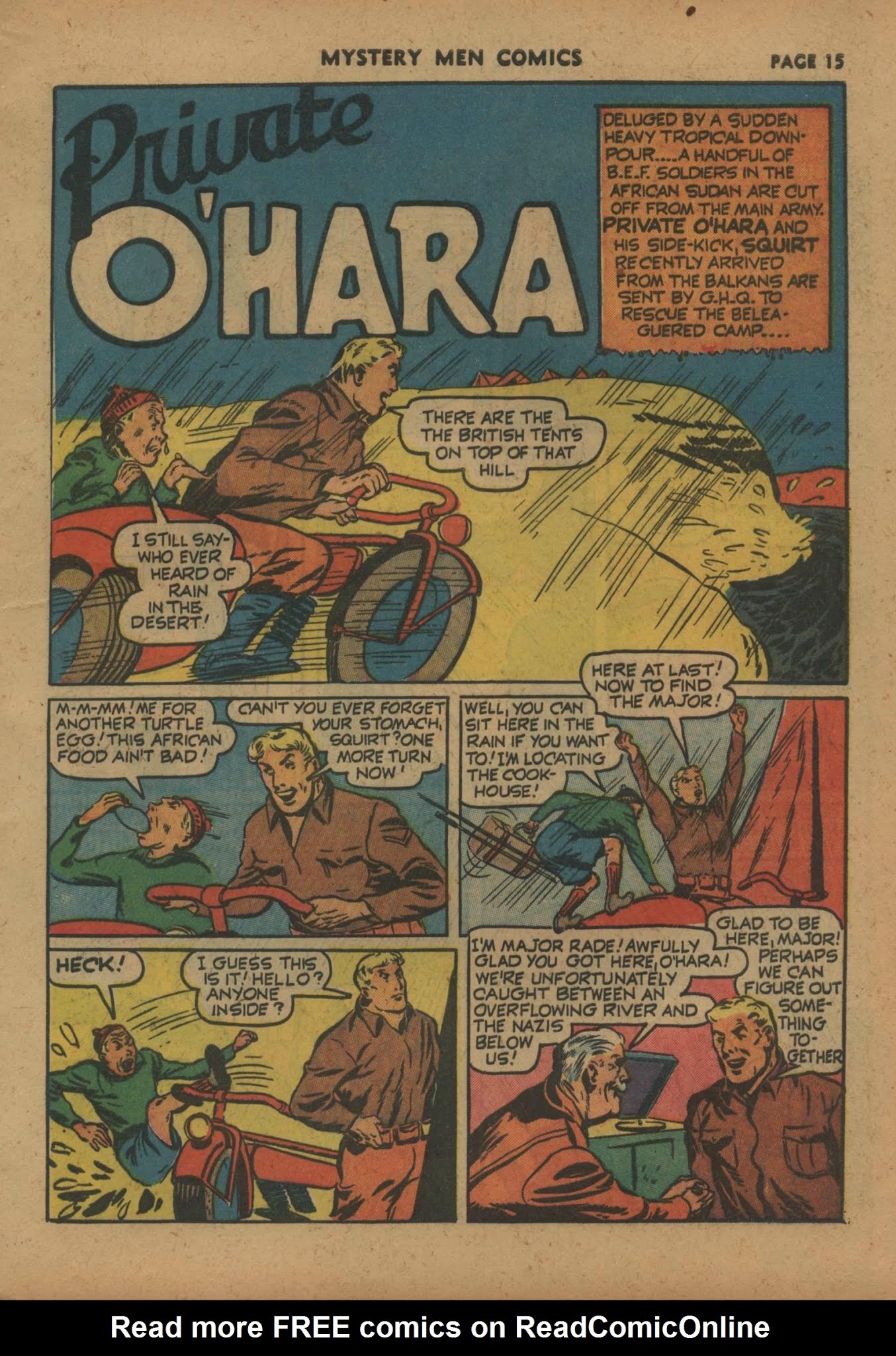 Read online Mystery Men Comics comic -  Issue #26 - 17