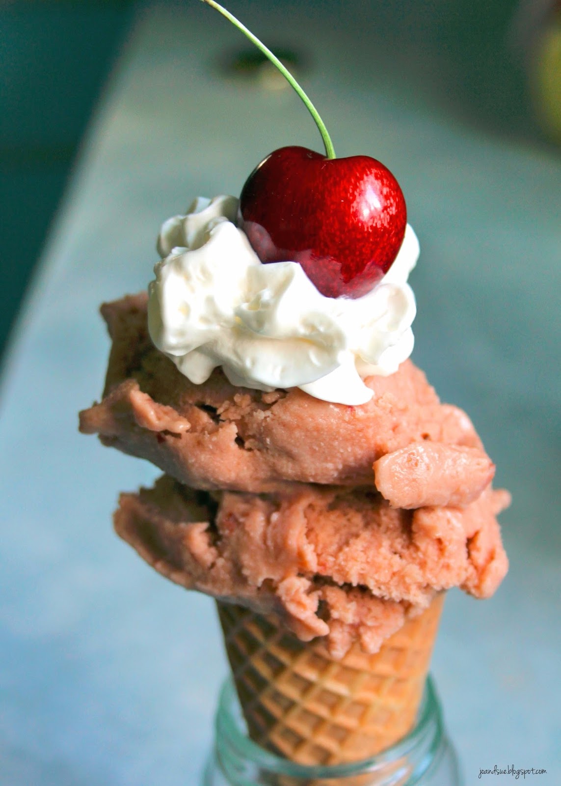 Jo and Sue Cherry Ice Cream