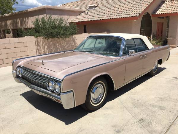 1963 Lincoln Continental Convertible Auto Restorationice