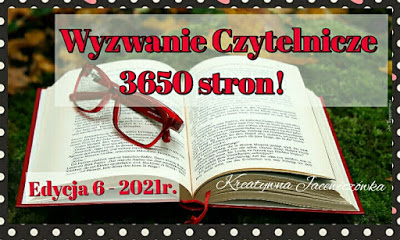 Wyzwanie czytelnicze 3650 stron - 2021