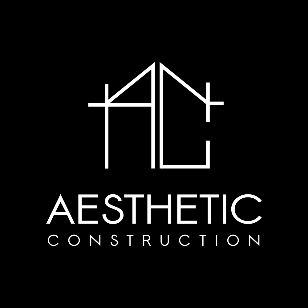 Logo Service: Building Logo: Aesthetic Construction - ISMA CREATIVE