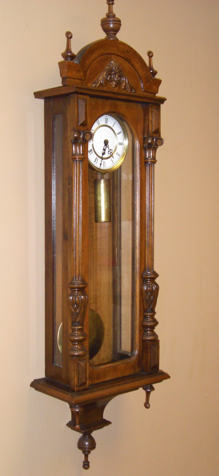 A Beautiful Find Gustav Becker Wall Clock circa 1899!