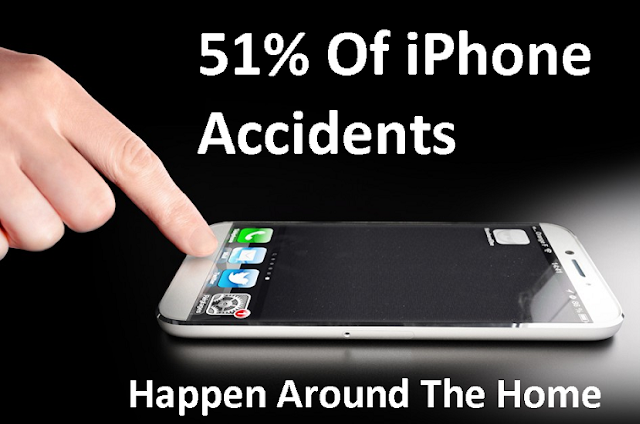 Image: 51% Of iPhone Accidents Happen Around The Home