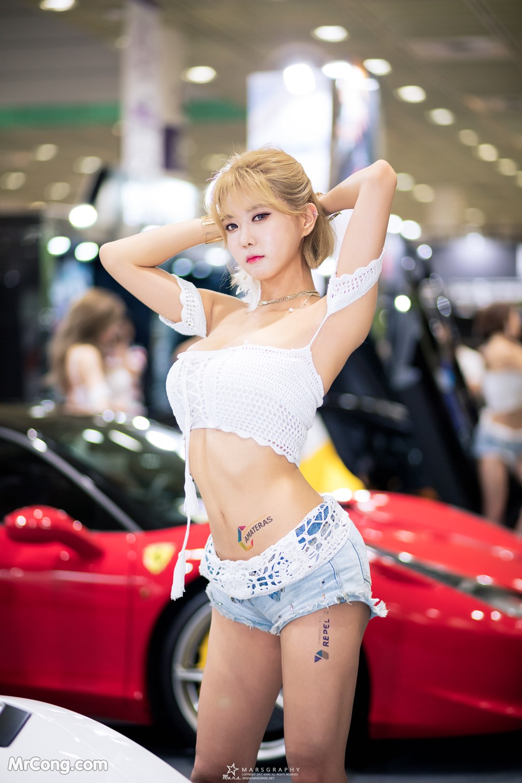 Heo Yoon Mi&#39;s beauty at the 2017 Seoul Auto Salon exhibition (175 photos) photo 8-13