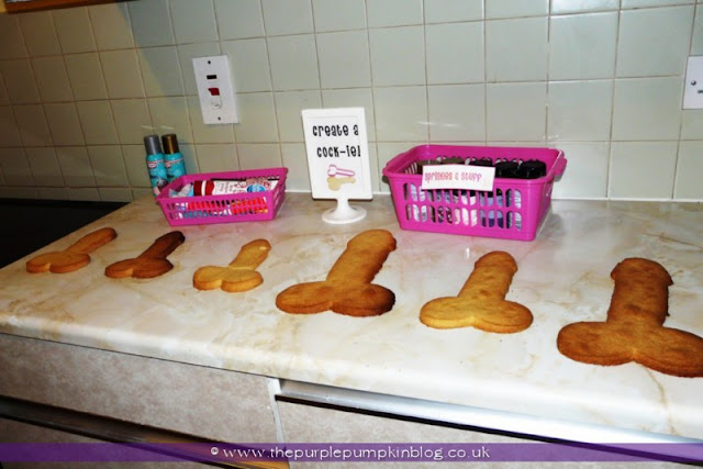 Create a Cookie - Hen Party / Bachelorette Game at The Purple Pumpkin Blog