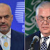 Rex Tillerson and Edi Rama 20 minutes on phone