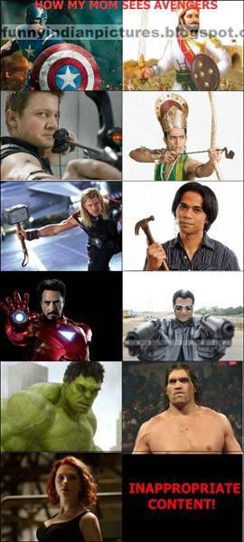 The Indian Avengers Funny Pictures Collection đại Thư Viện