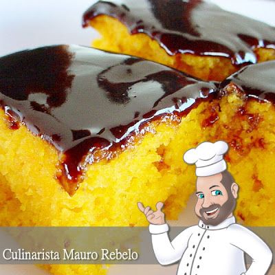 Bolo de Cenoura Tudo Gostoso - Comidinhas do Chef