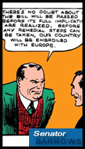 Senator Barrows from Action Comics (1938) #1