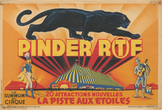 Circus Collection Cirque Pinder 1968 Affiche circus-collection-cirque-pinder-1968-affiche