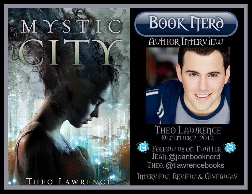 Theo Lawrence Author Interview ~ JeanBookNerd