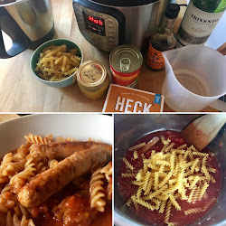 pasta pot instant sausage tomato cooker pressure feisty chicken