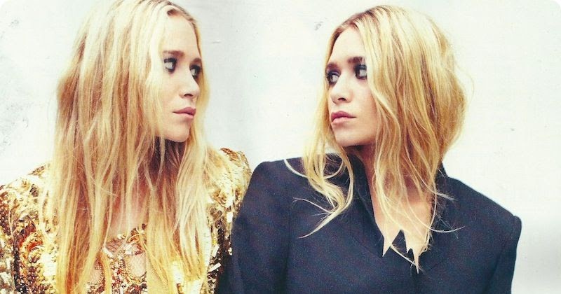 one vision: mary-kate and ashley olsen by alexei hay for elle uk april ...