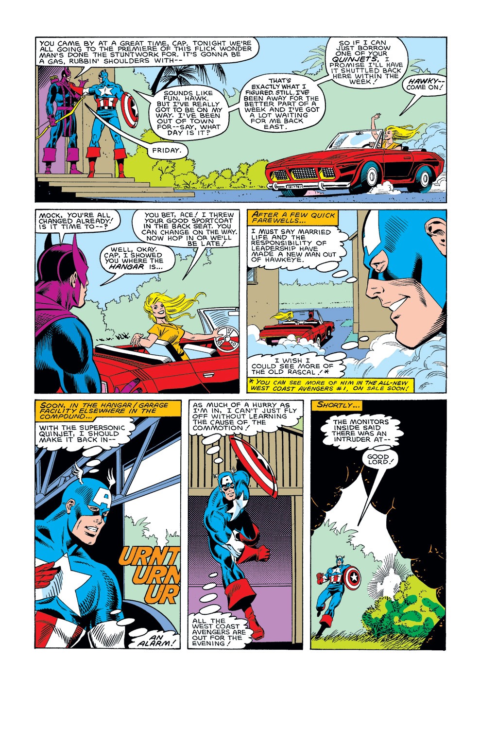 Captain America (1968) Issue #308 #236 - English 6