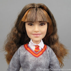 hermione granger face smile freckles teeth toy eyes paint box showing dolls philosopher very