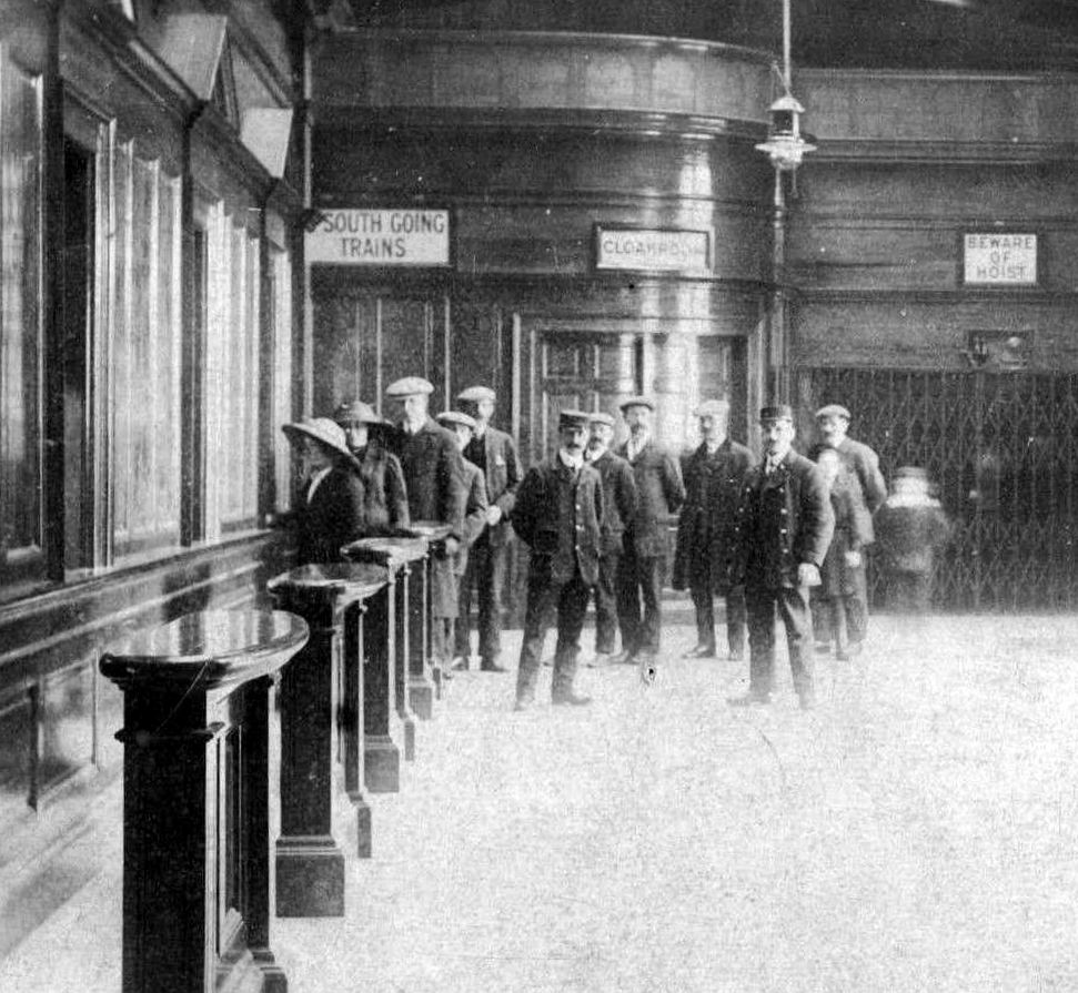 Tour Scotland Old Photographs Railway Station Arbroath Scotland