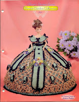 Vestido de Baile de Crochê Para Barbie - Flower Garden Collector - Annie Potter Vestido de Baile de Crochê Para Barbie - Flower Garden Collector - Annie Potter