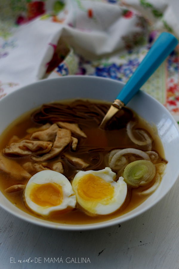ramen de pollo