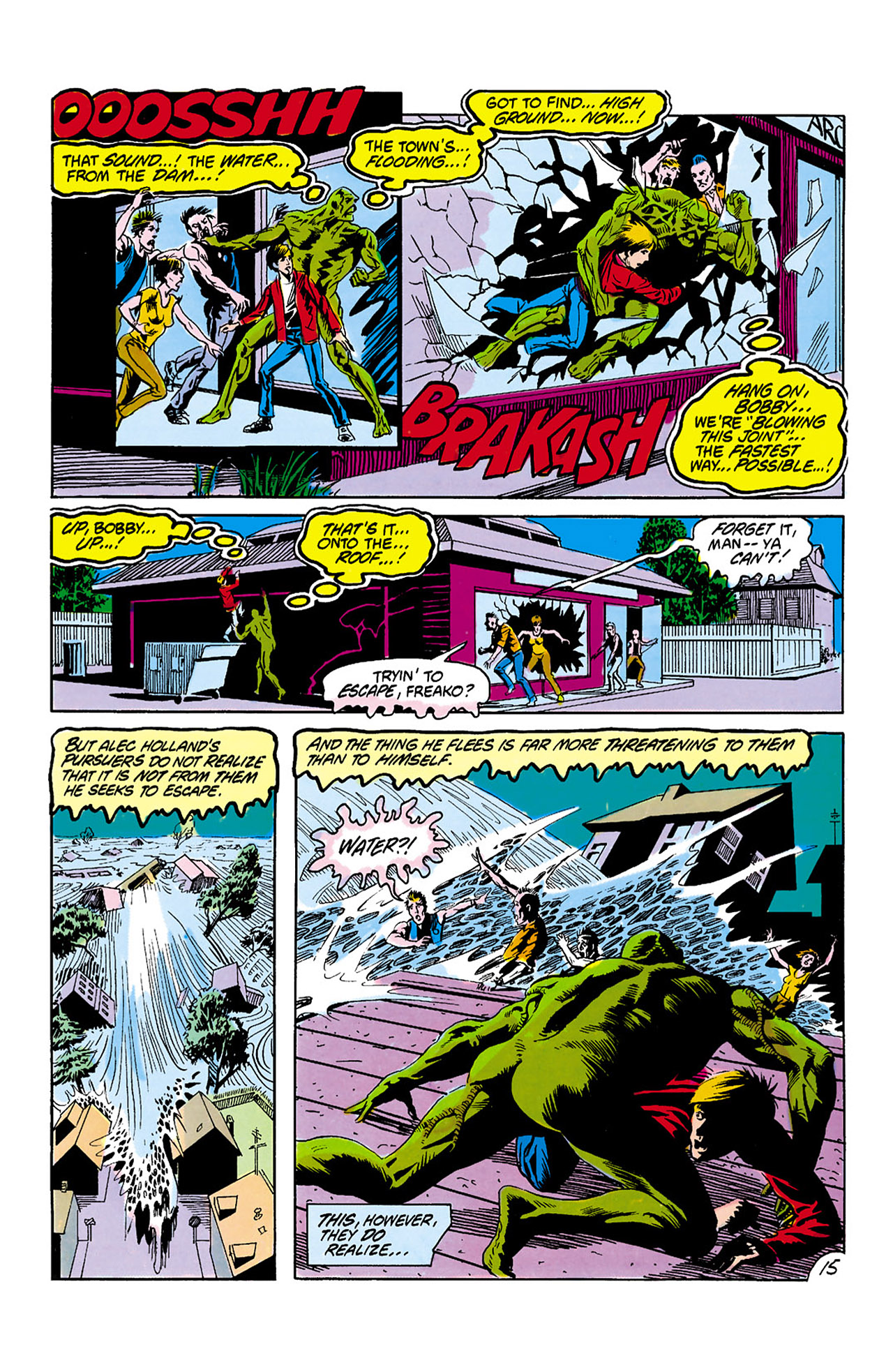 Read online Swamp Thing (1982) comic -  Issue #3 - 16