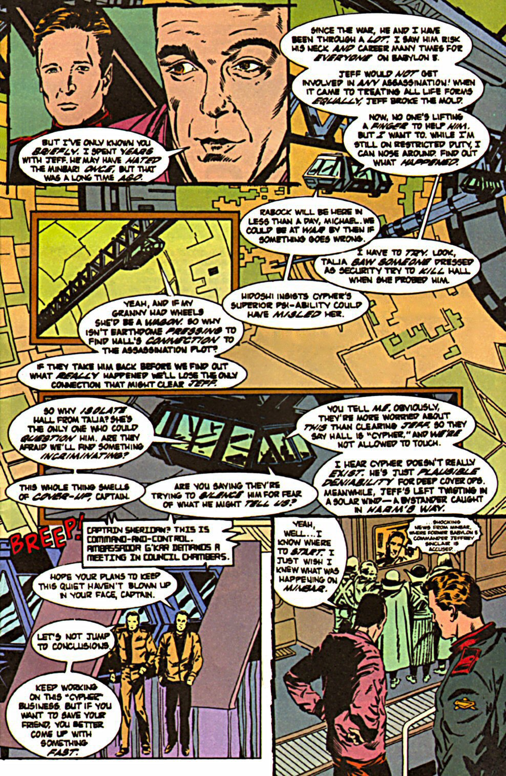 Read online Babylon 5 (1995) comic -  Issue #3 - 11