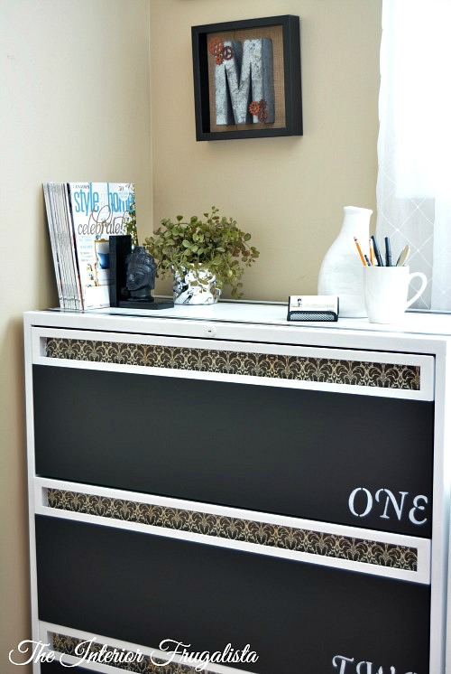 Old Metal Lateral File Cabinet Makeover
