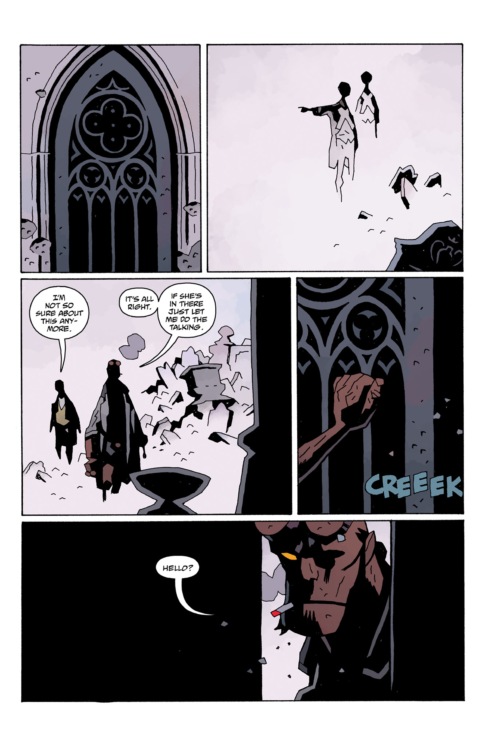 Read online Hellboy In Hell comic -  Issue # _TPB 1 - 114