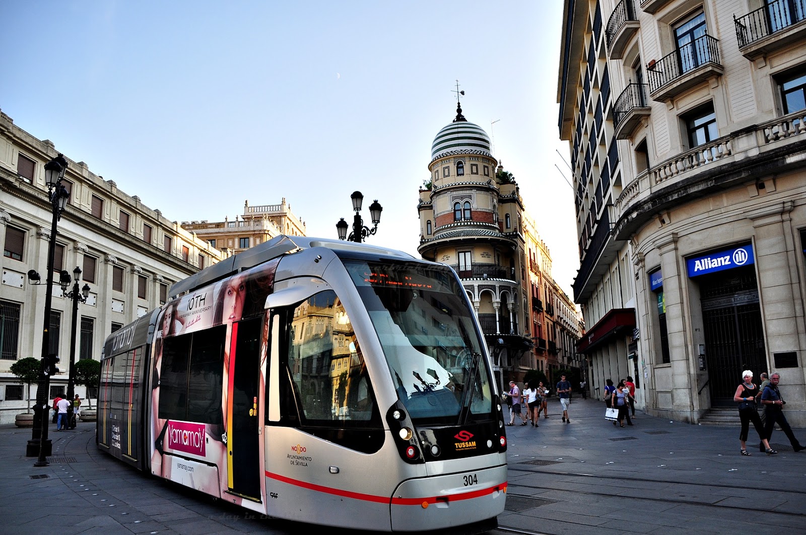 Трамвай в италии