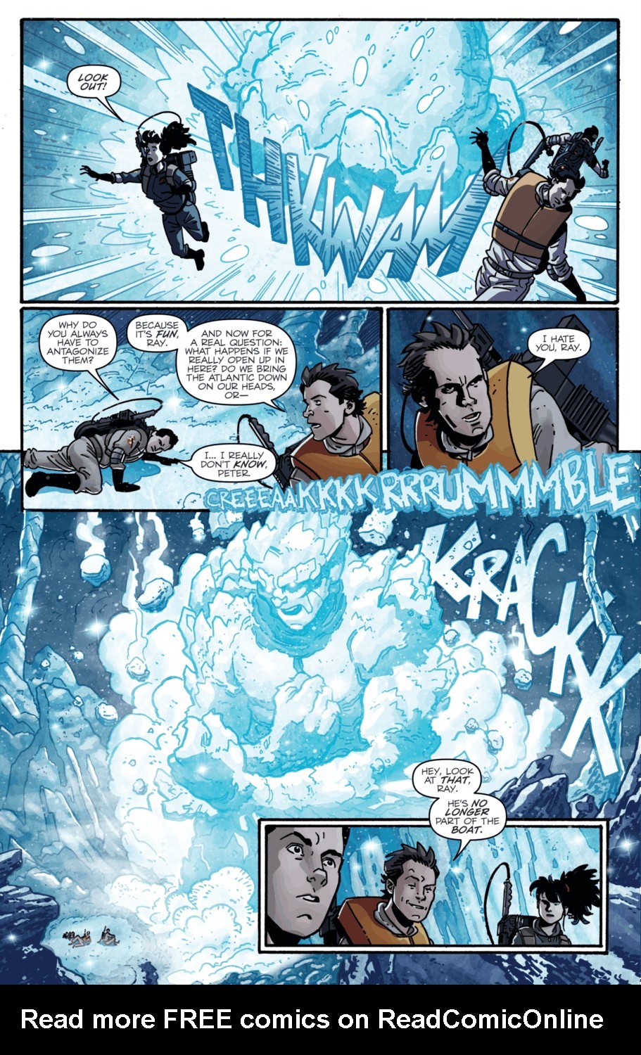 Read online Ghostbusters (2013) comic -  Issue #8 - 14