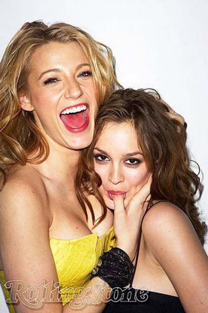 leighton meester and blake lively wallpaper