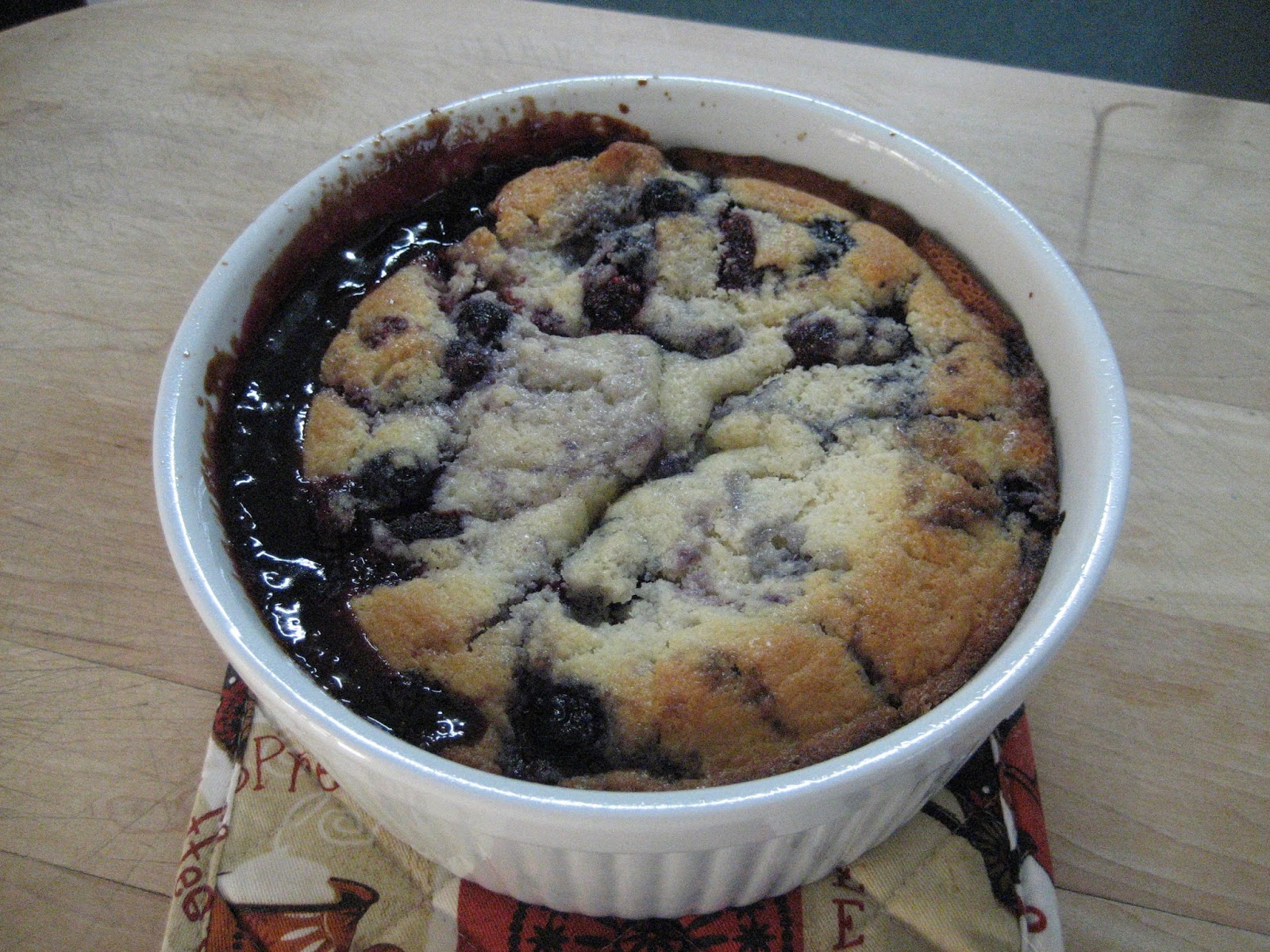 Kari's Out Blueberry & Raspberry Cobbler