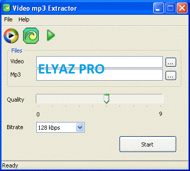 برنامج Video mp3 Extractor لاستخراج الصوت من الفيديو