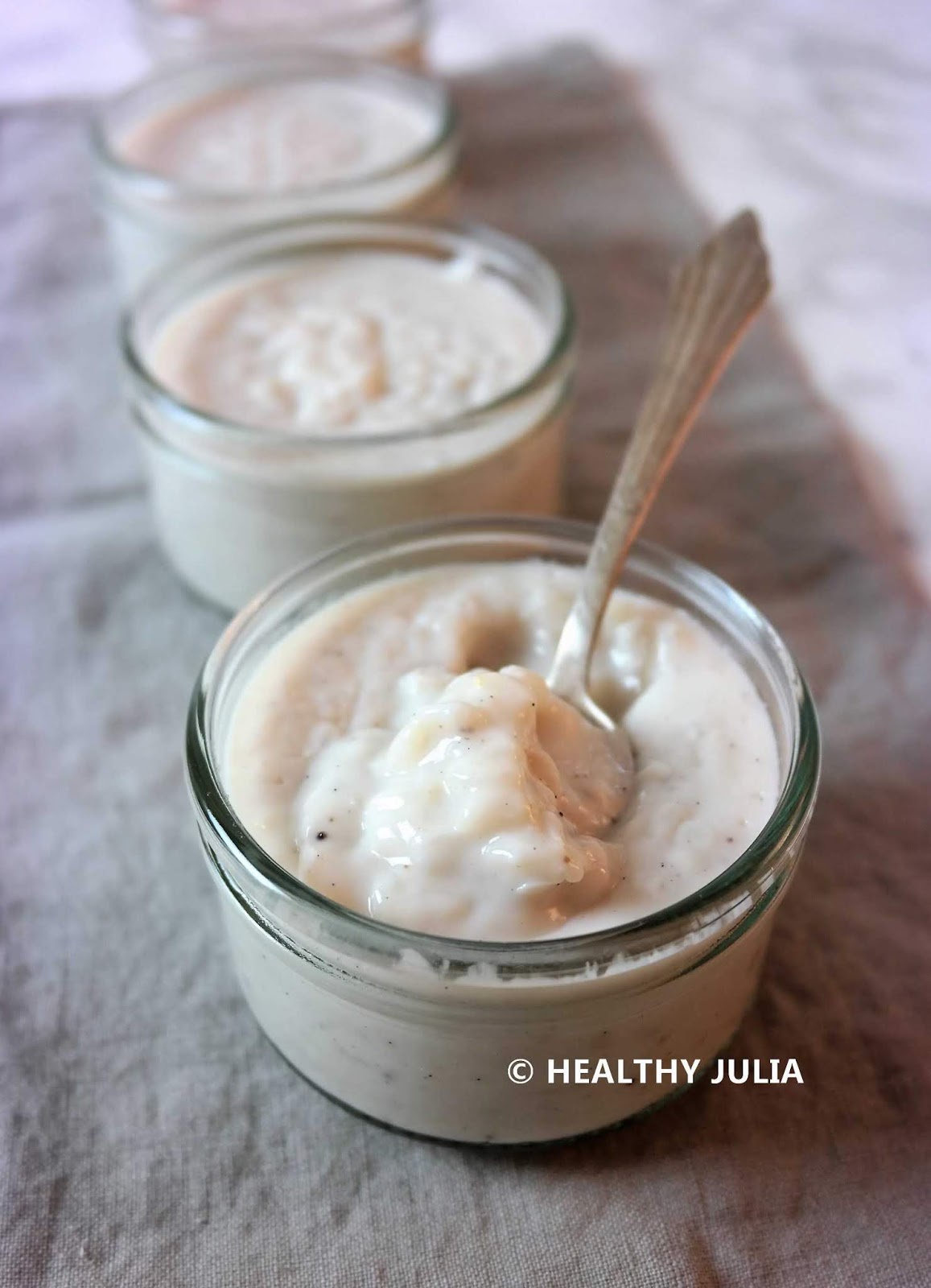 Riz Au Lait D Amande A La Vanille Vegan Healthy Julia