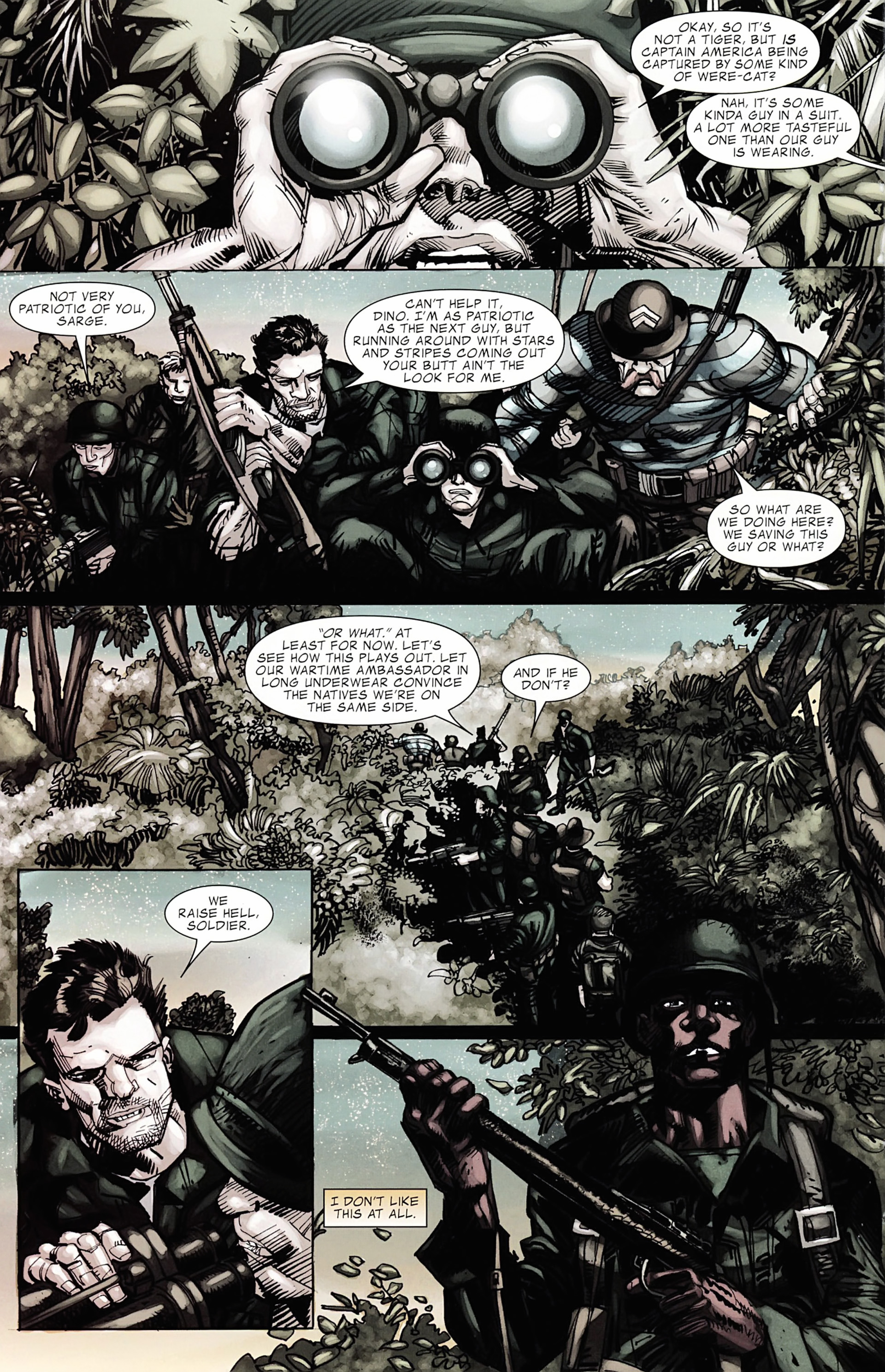 Black Panther/Captain America: Flags Of Our Fathers 1 Page 16