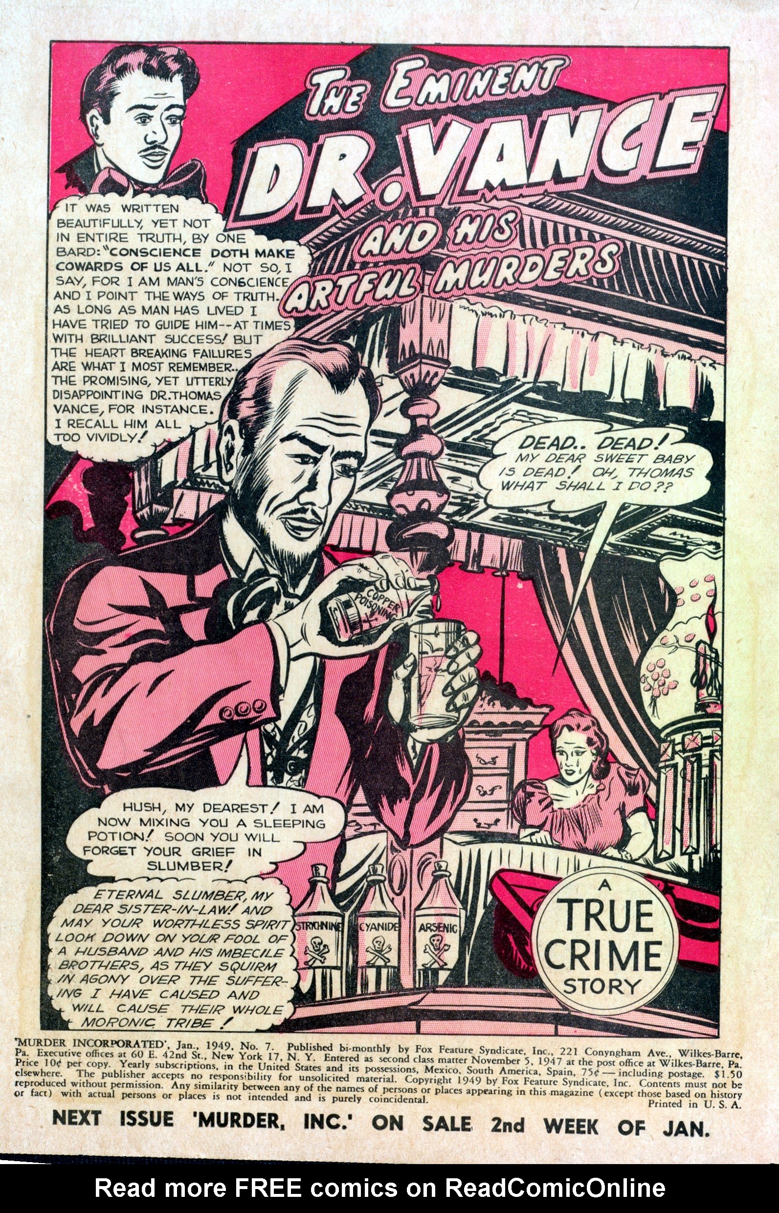 Read online Murder Incorporated (1948) comic -  Issue #7 - 2