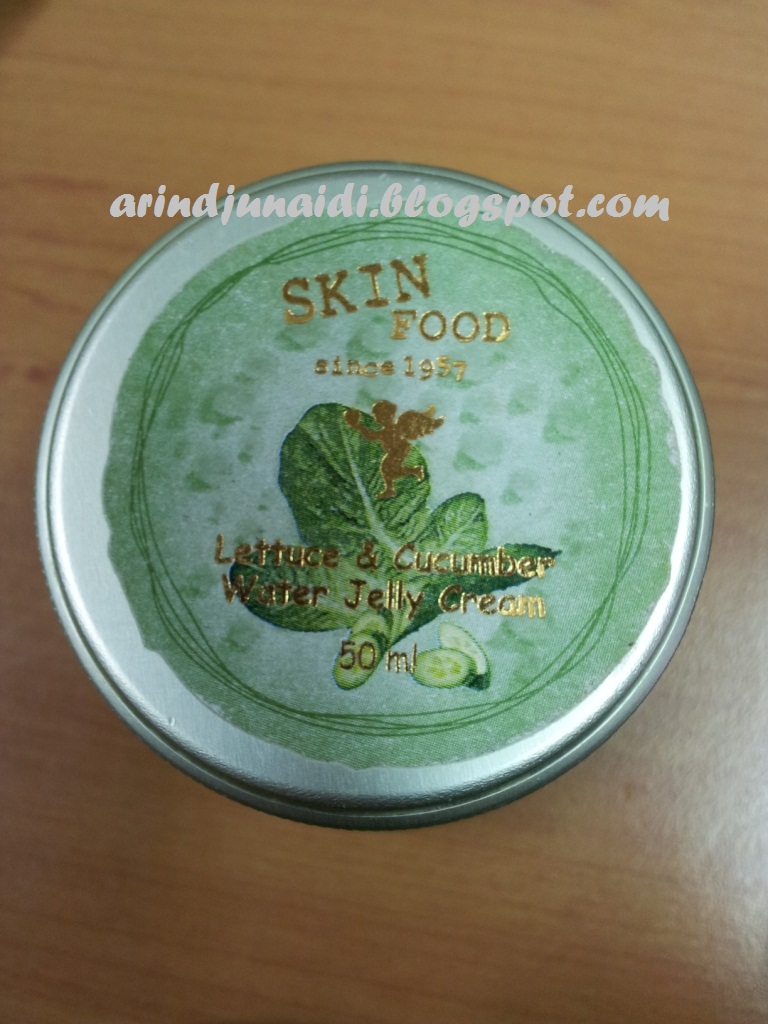 Arin's Blog The Skin Food Lettuce & Cucumber Water Jelly Cream Review