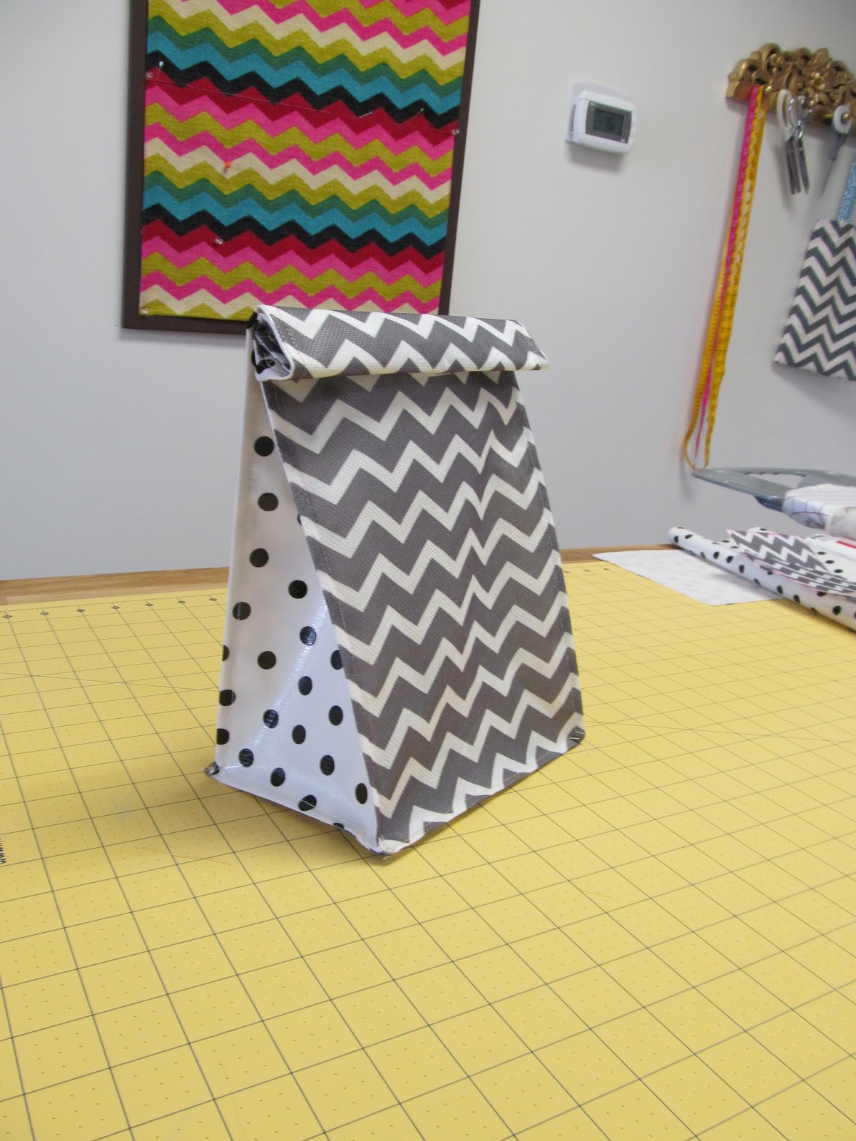 Notes from Sew School: DIY Lunch Bag Tutorial