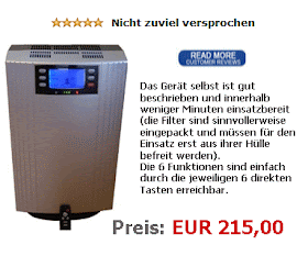 Bester Luftbefeuchter Produkte Luftreiniger Luftwascher Pollenfilter Ionisator Wdh 988b