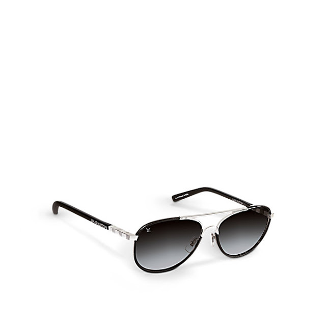 Authentic LOUIS VUITTON Damier Graphite Conspriration Ovale Z0358U  Sunglasses