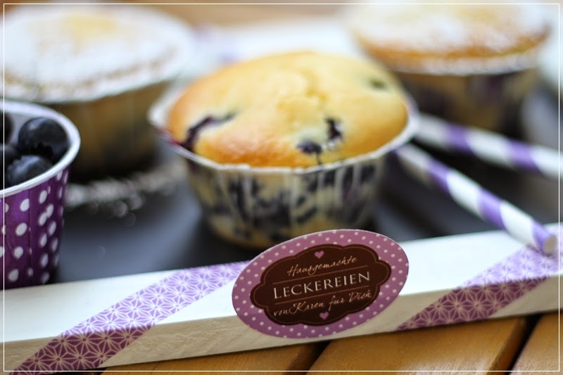 Mein Leben und das Backen... {Heidelbeeren} Heidelbeer Muffins mit