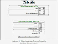 Cuaderno Matemáticas