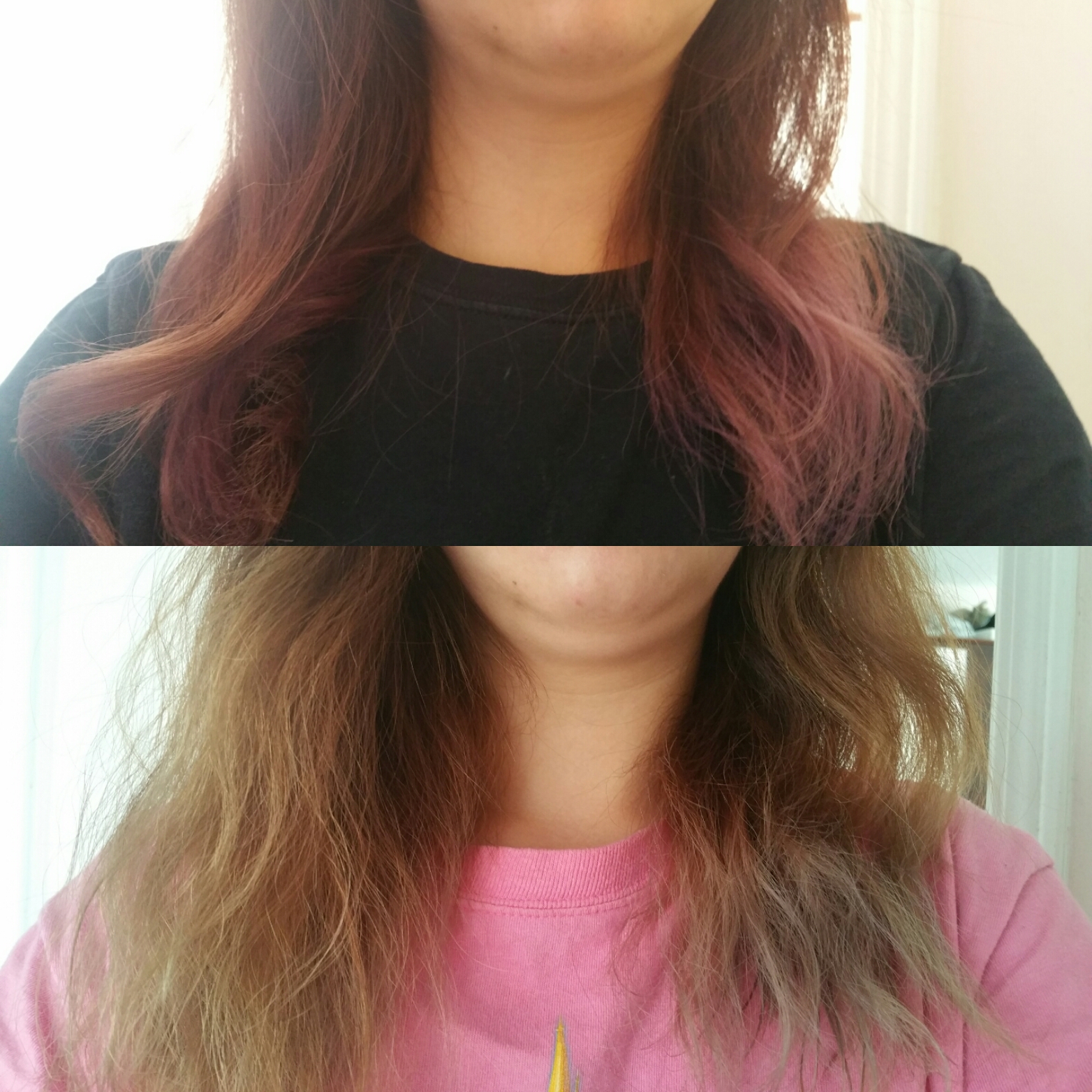 Bleach vs Color Remover on previously dark coloured hair