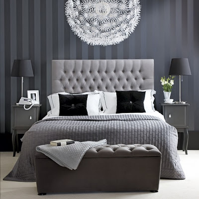White Bedroom Design on Black White Gray Bedroom Decor Design Idea Elegant Modern Minimalistic