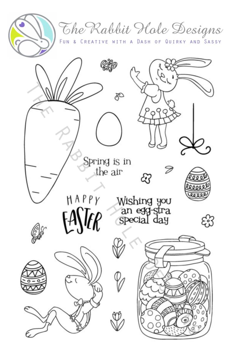 KB Stamps The Rabbit Hole Designs March Release