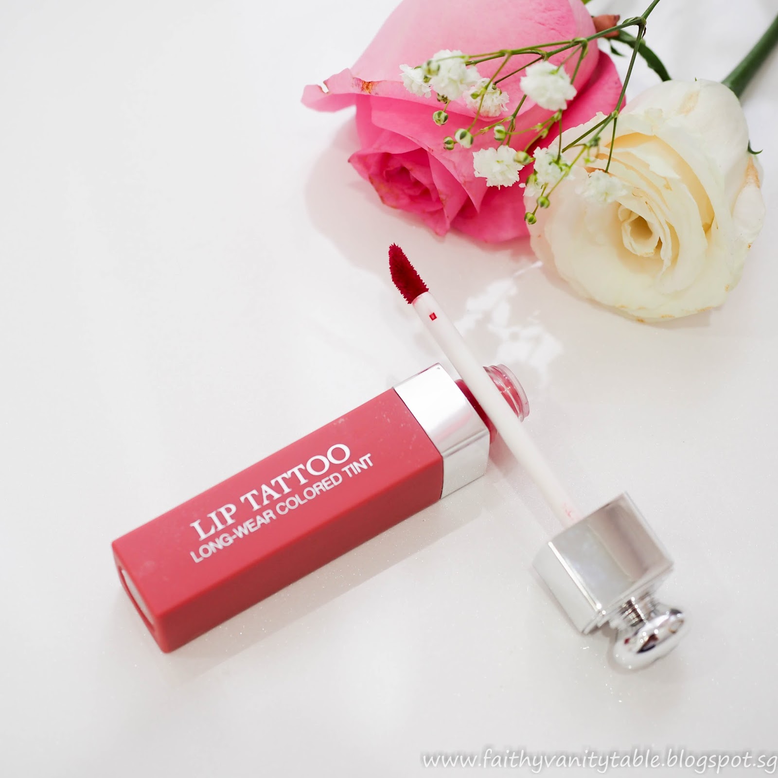 Dior Addict Lip Tattoo  LongWear Colored Tint  Review  Swatches   miranda loves