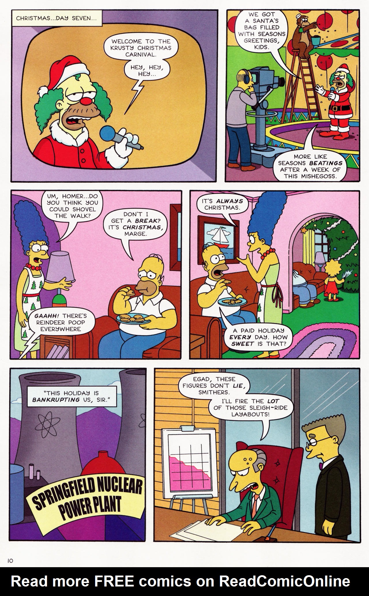 Read online The Simpsons Winter Wingding comic -  Issue #2 - 12