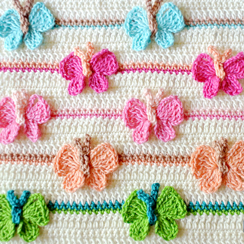 Crochet Butterfly Stitch